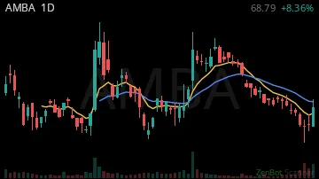 AMBA daily chart