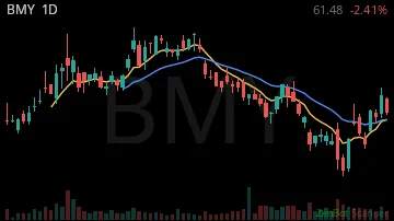BMY daily chart