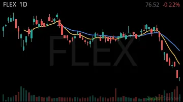 FLEX daily chart