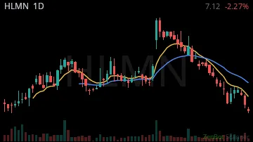 HLMN daily chart
