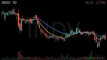 INDV daily chart
