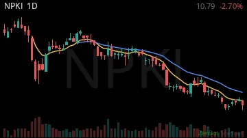 NPKI daily chart