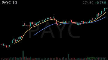 PAYC daily chart