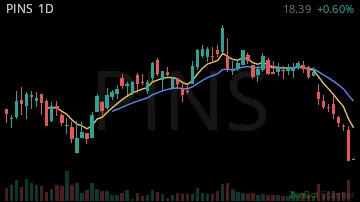 PINS daily chart