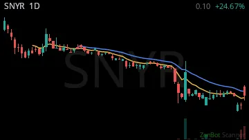 SNYR daily chart