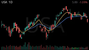 USA daily chart