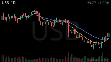 USB daily chart
